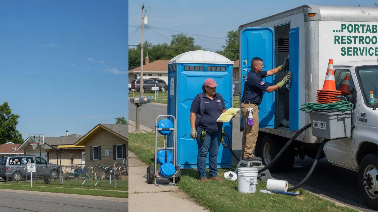 Portable Toilet Rental in Shinnston, WV near me